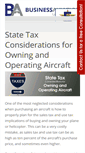 Mobile Screenshot of businessaviationlawgroup.com